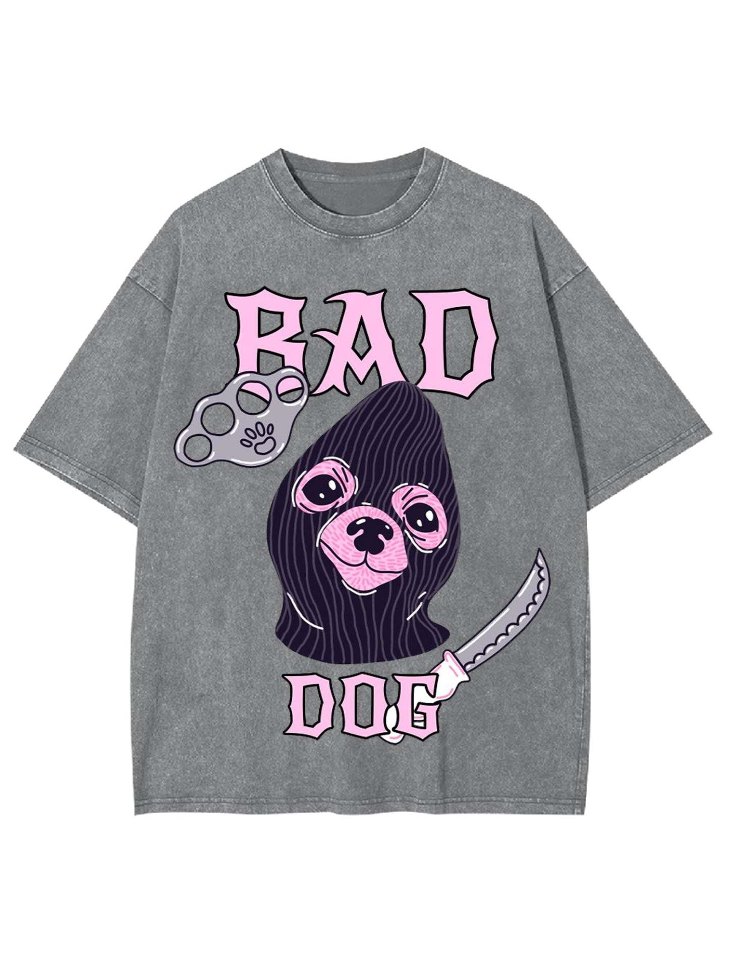 Bad Dog Washed Tshirt