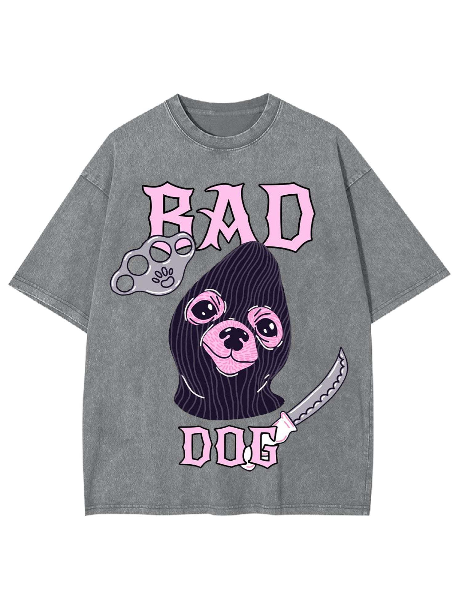 Bad Dog Washed Tshirt