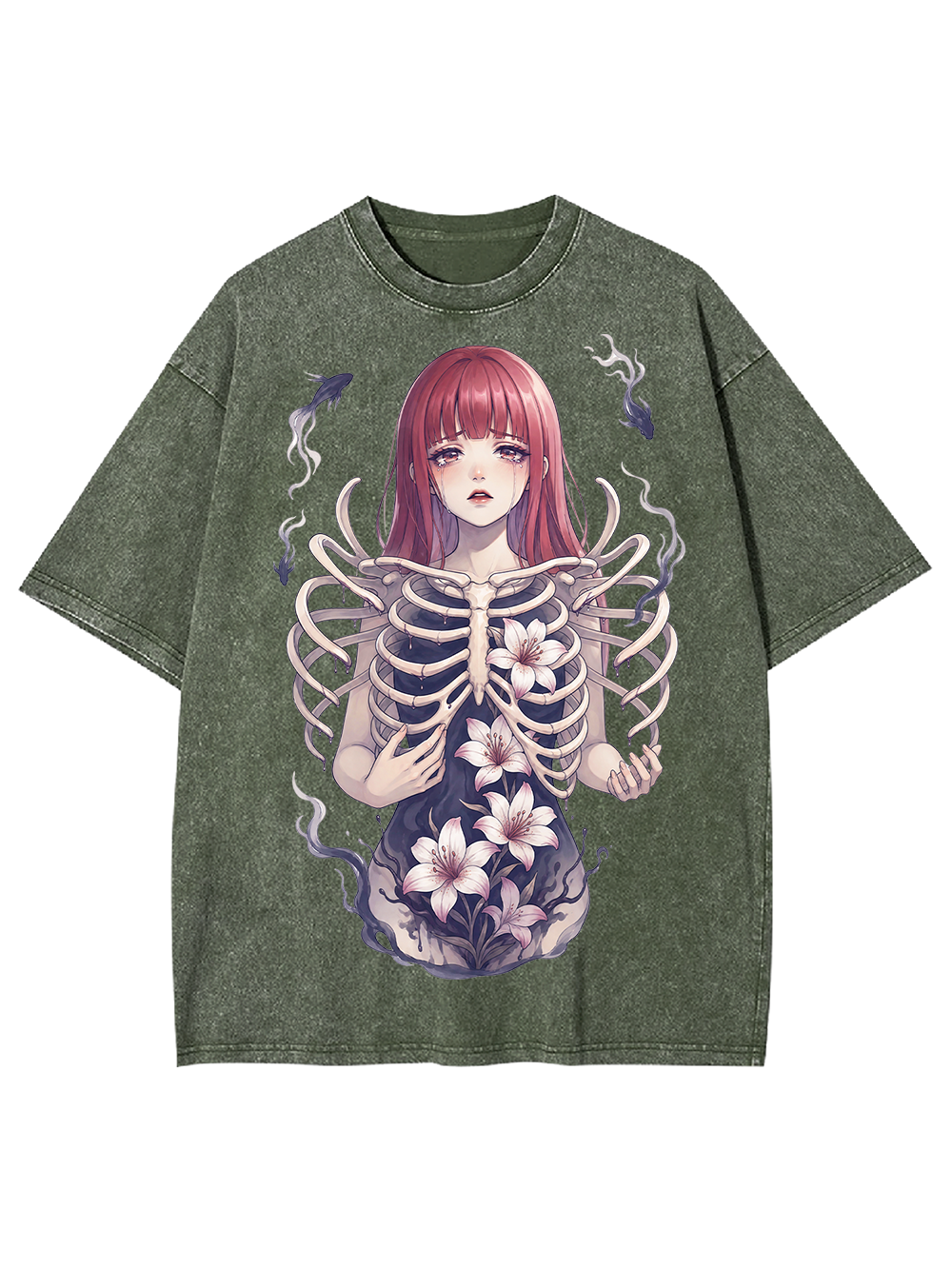 RIB CAGE BLOOM AAA WASHED TSHIRT