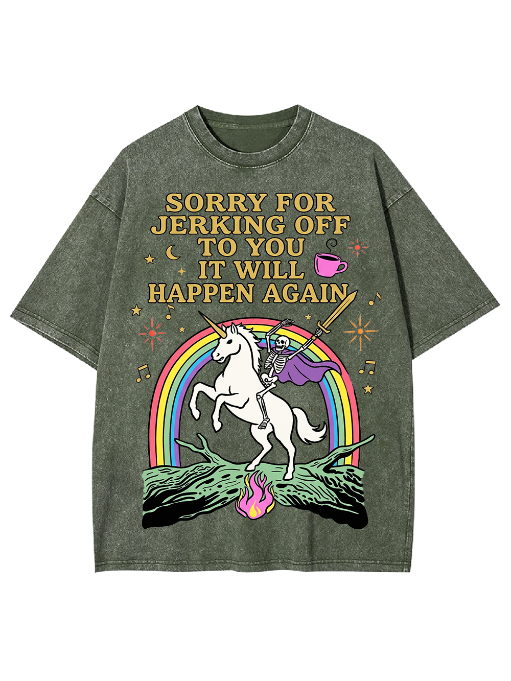 BIG ENERGY AAA WASHED TSHIRT