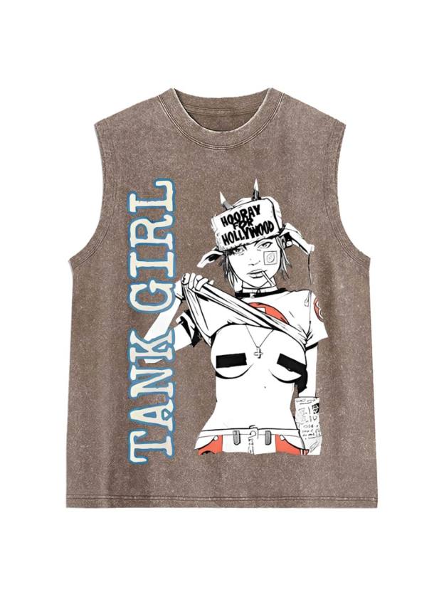 Tank Girl Washed Tank Top