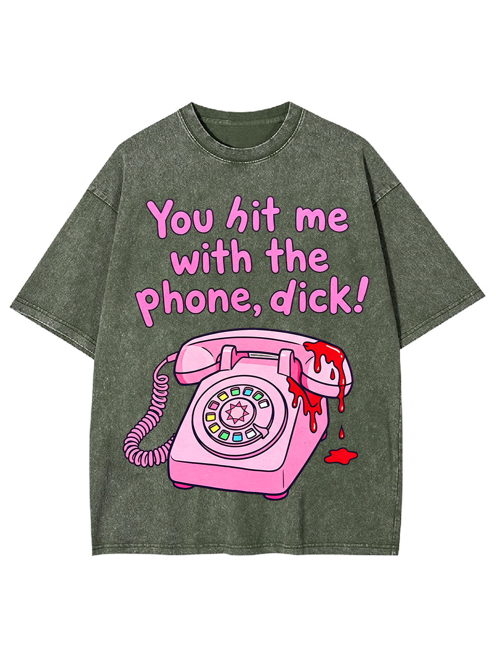 BLOODY CALL AAA WASHED TSHIRT