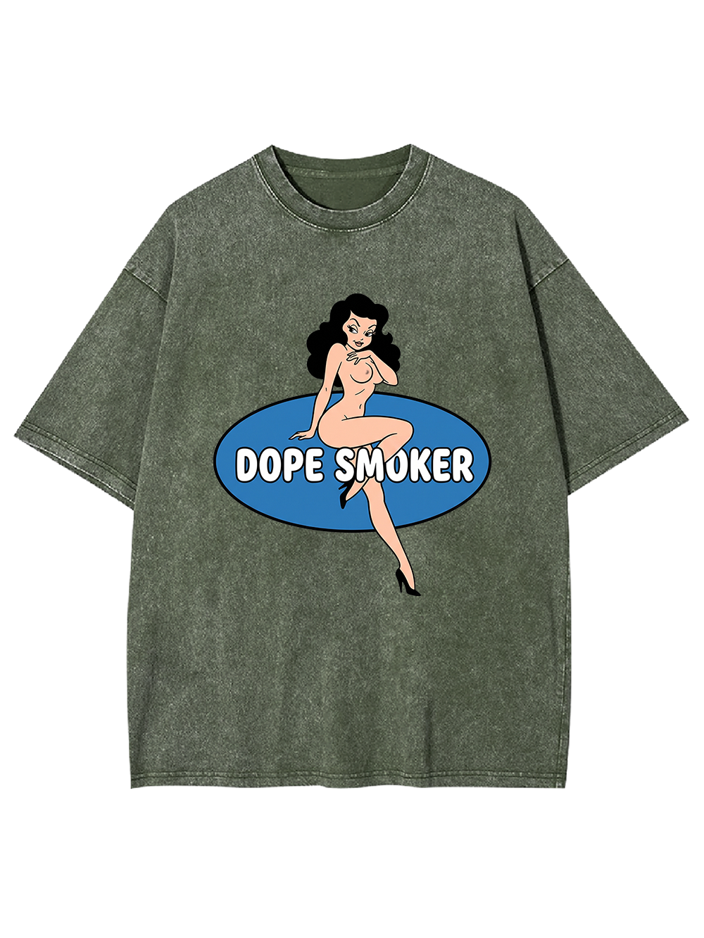 DOPE SMOKER AAA WASHED TSHIRT