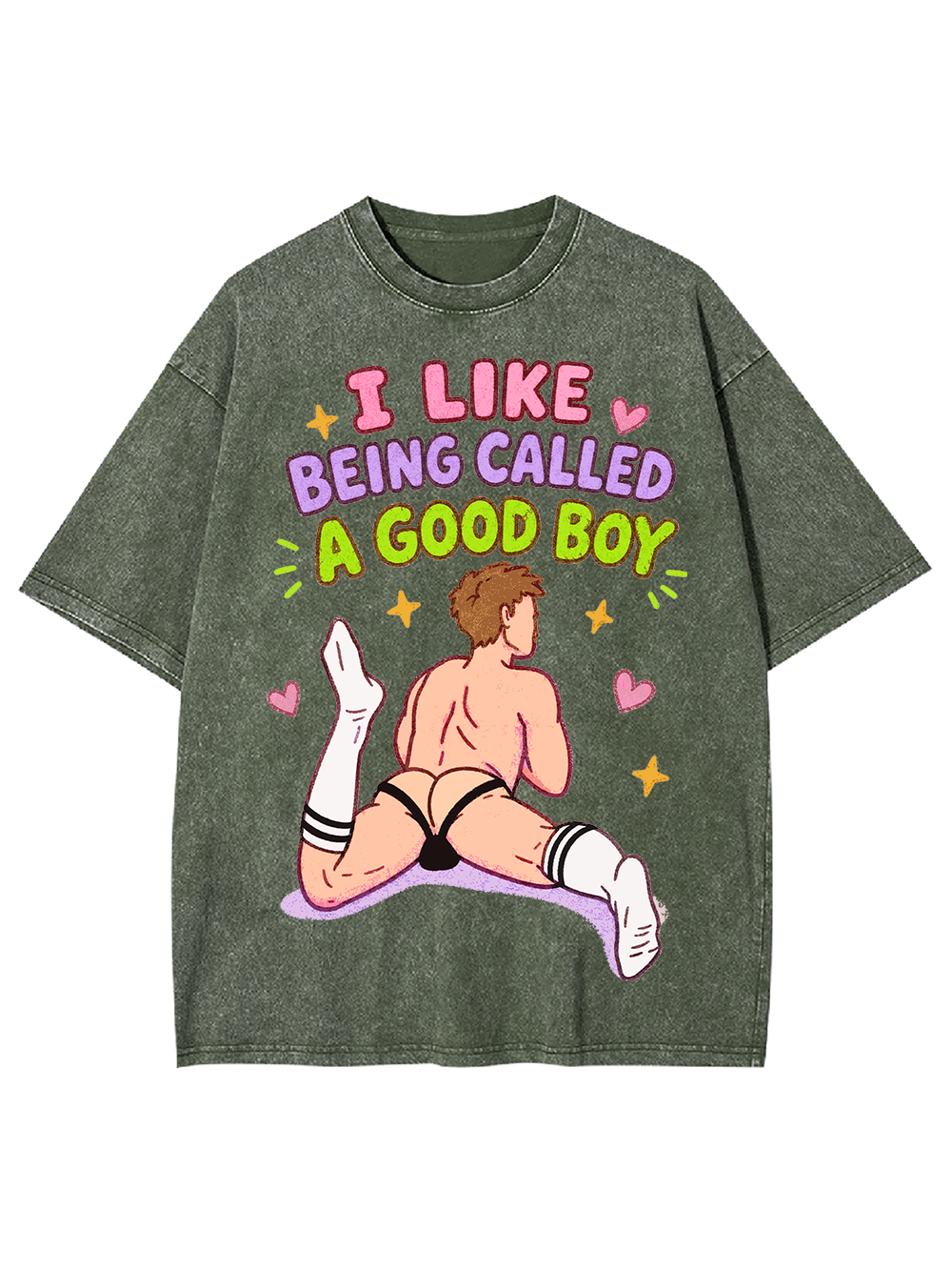 GOOD BOY AAA WASHED TSHIRT