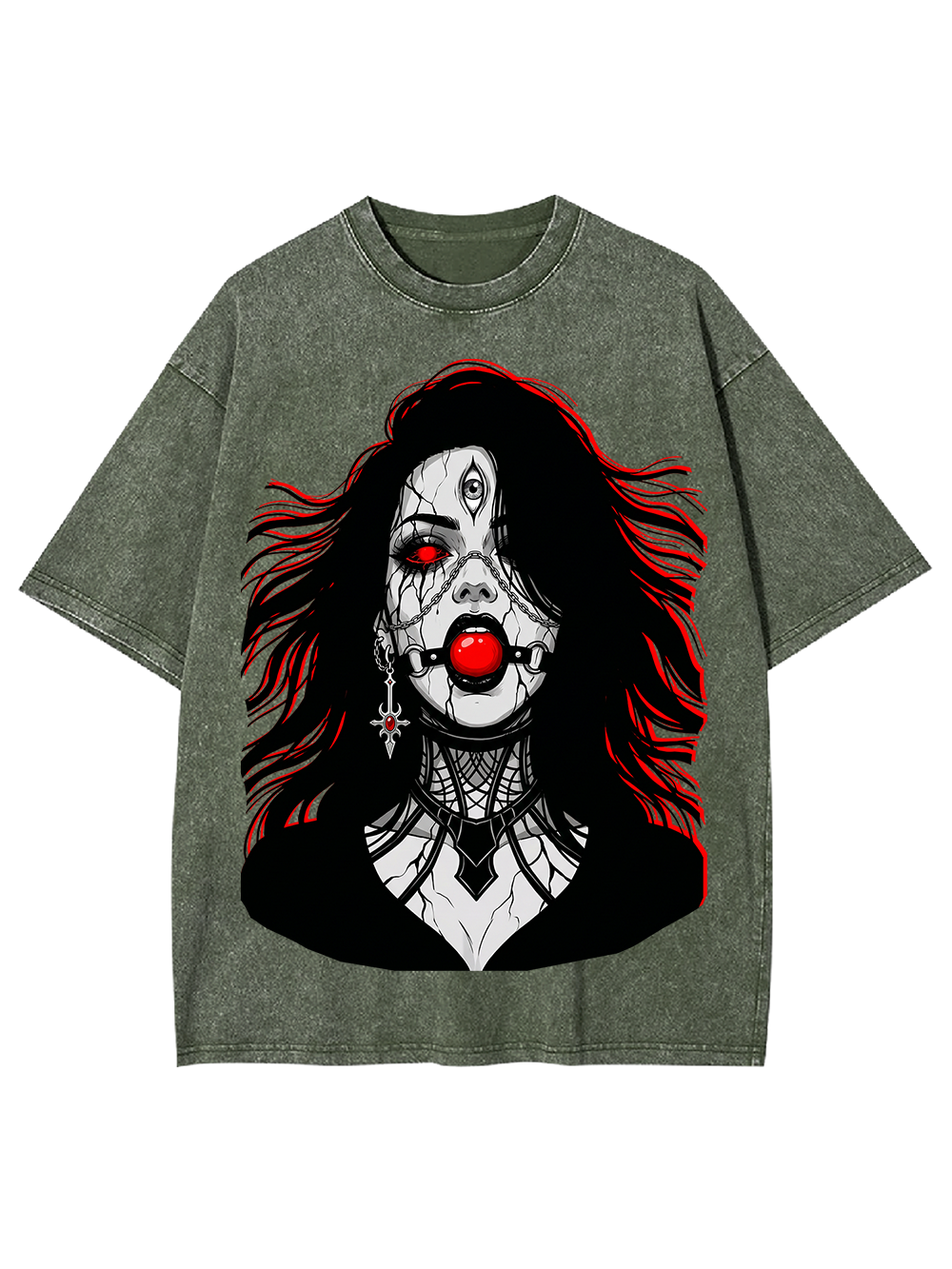 DUMB FACTORY AAA WASHED TSHIRT