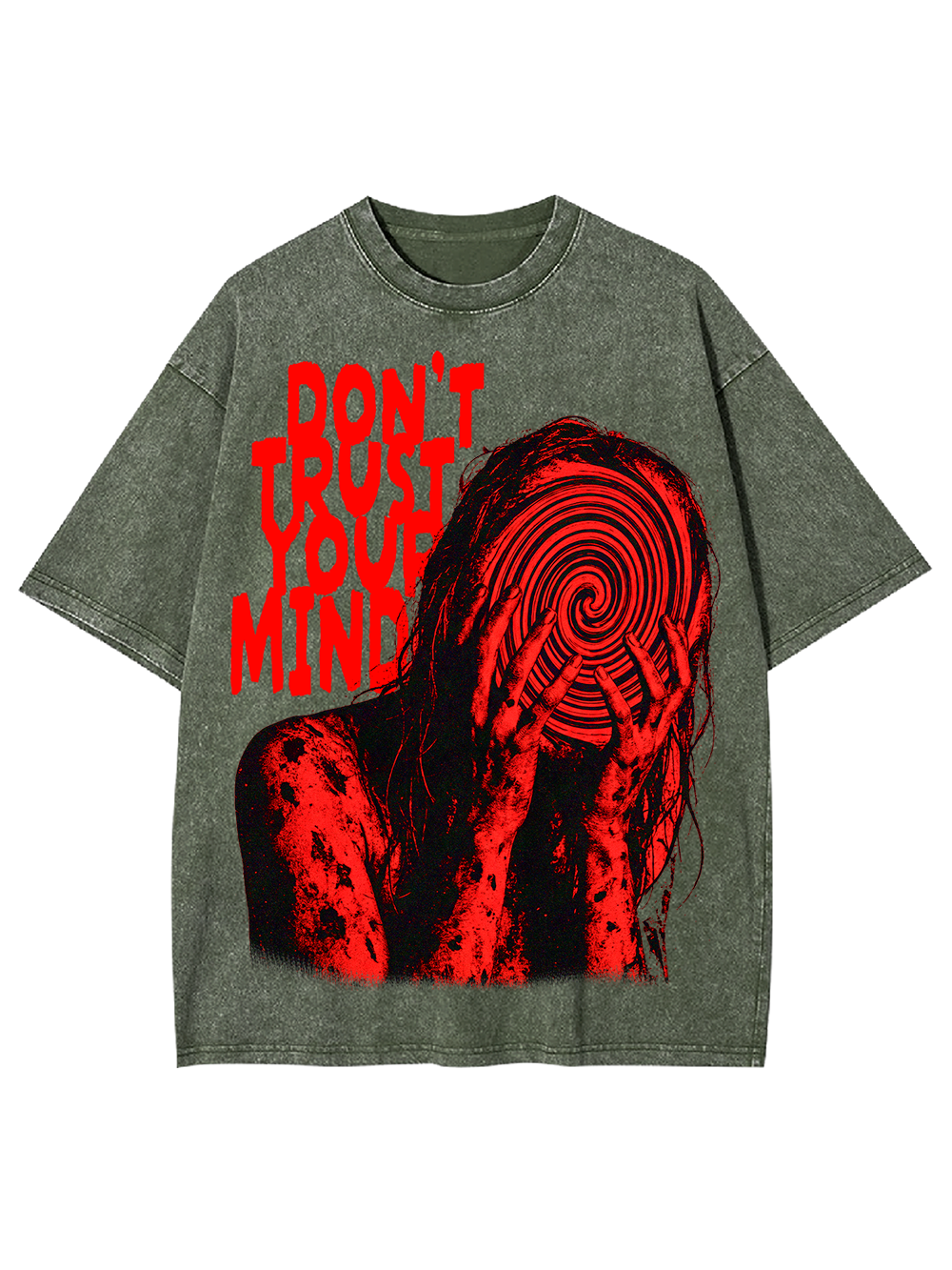 DON’T TRUST MIND AAA WASHED TSHIRT