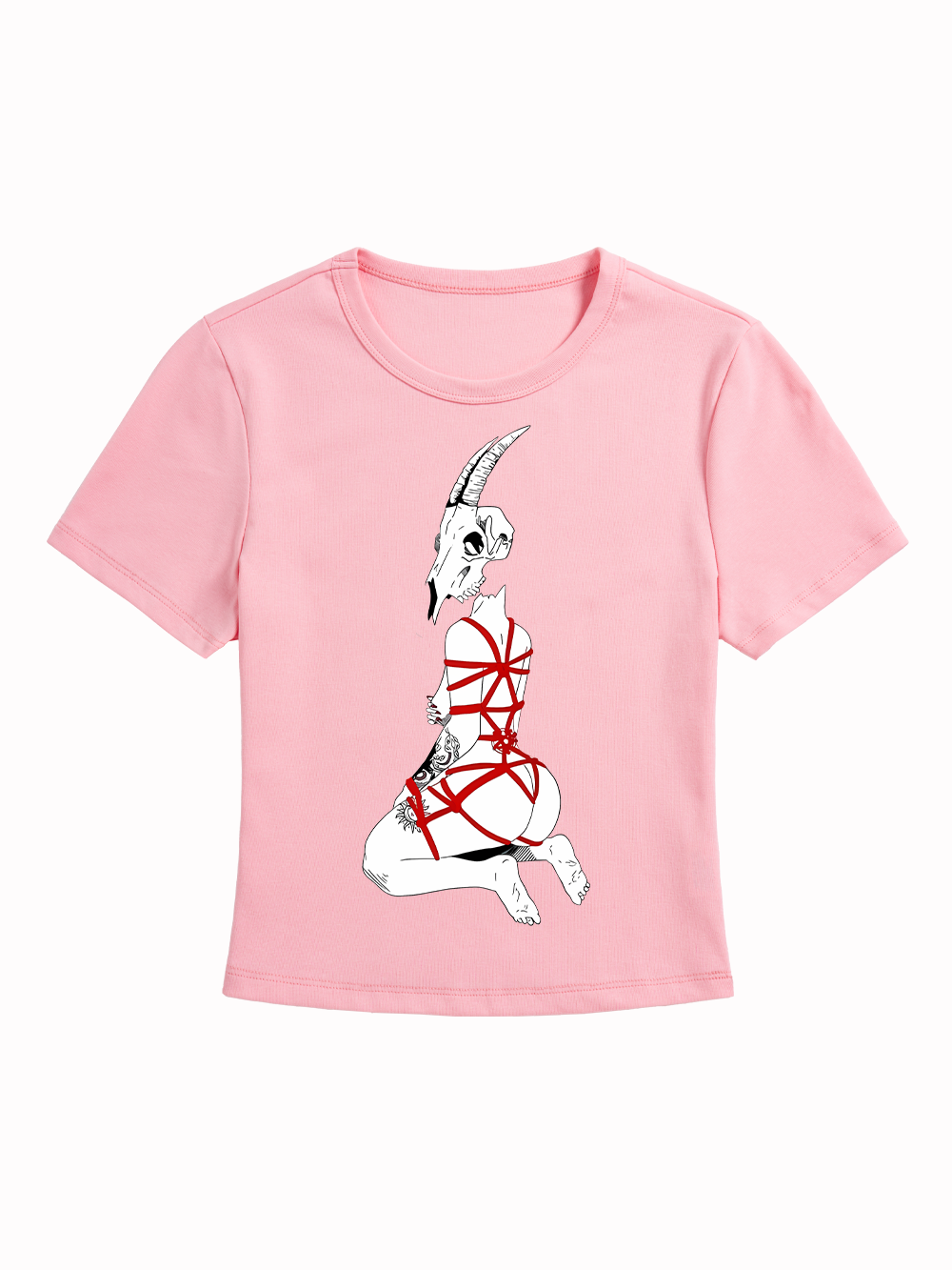 GOAT-HEADED MYSTIQUE BABY TEE