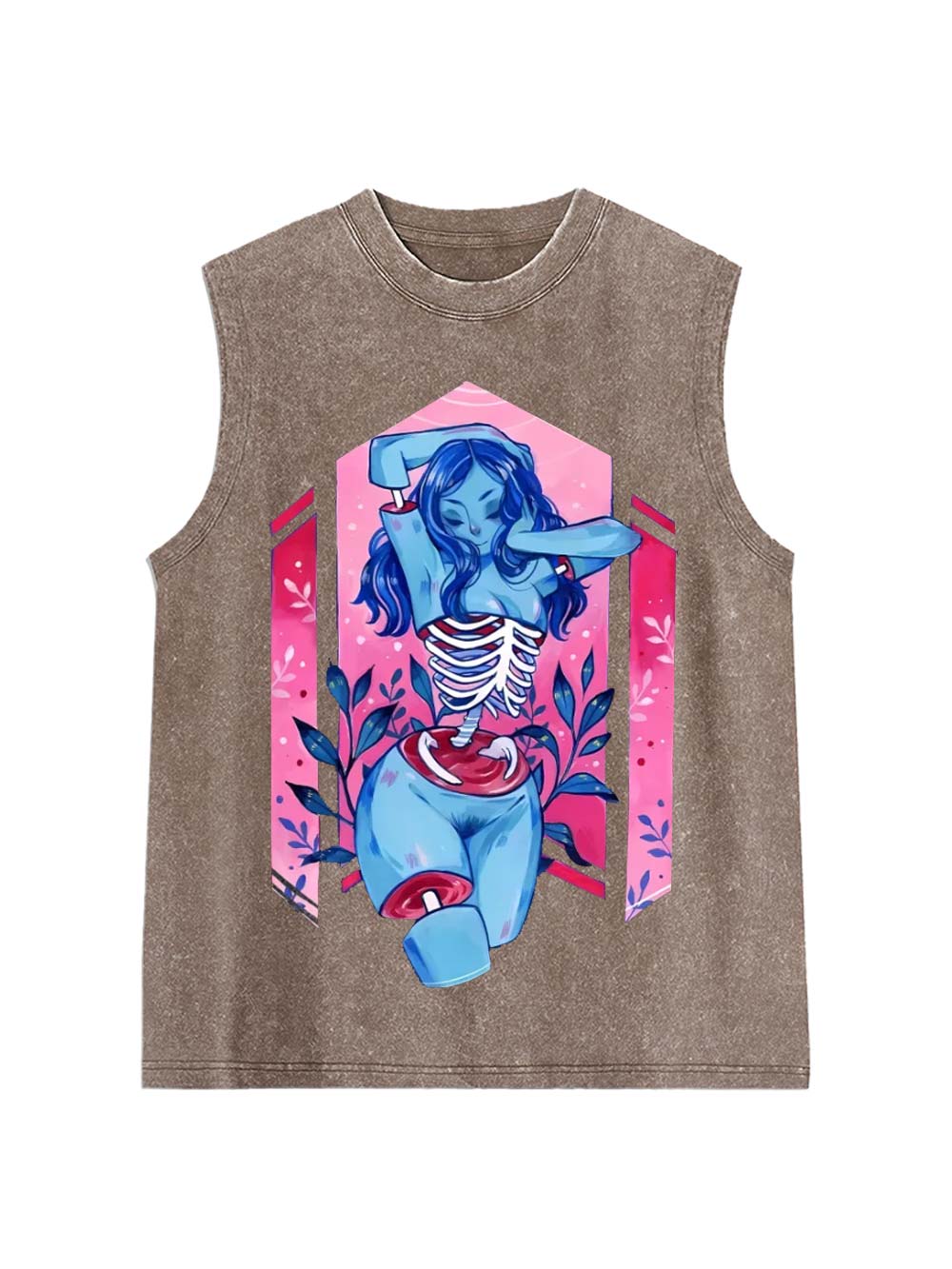 Bone Spirit Washed Tank Top