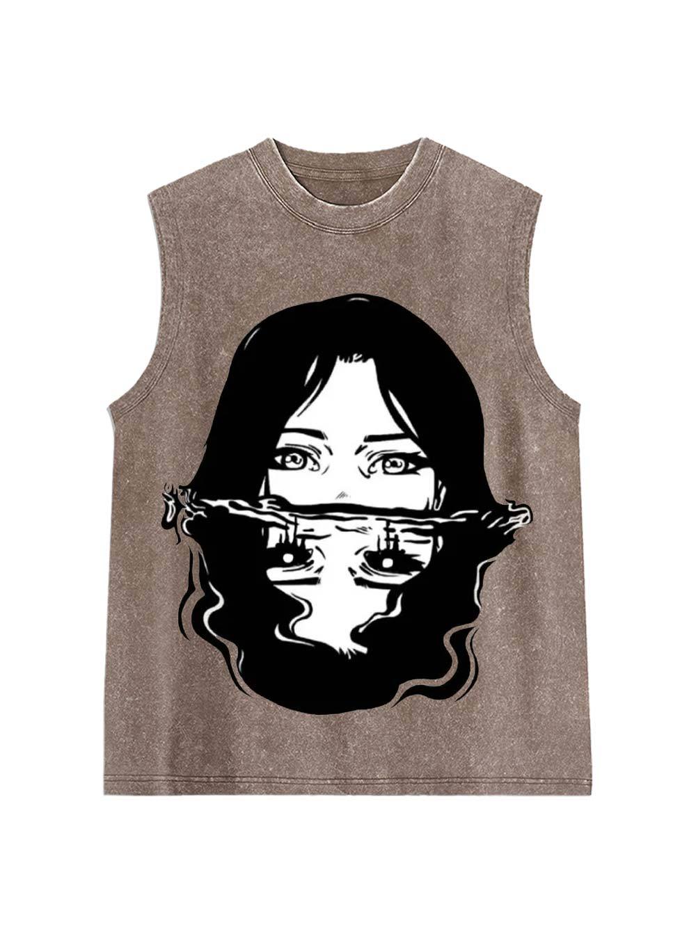 Reflection Duality Washed Tank Top