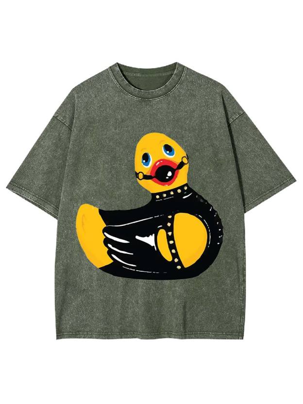 Rubber Duck Gone Rogue Washed Tshirt