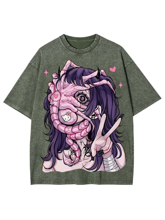 TWISTED WASHED TSHIRT