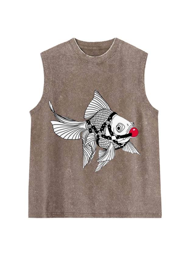 Bound Fish Washed Tank Top