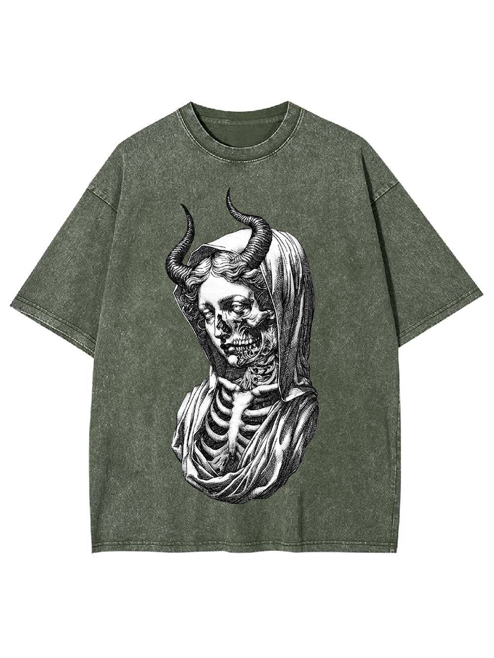 Veiled Demon Washed Tshirt
