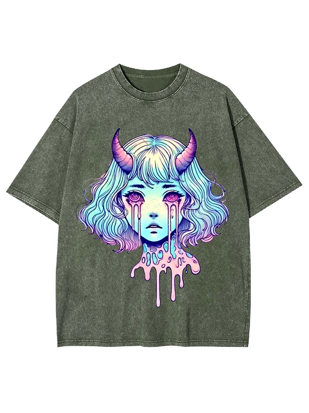 Melting Tears Washed Tshirt