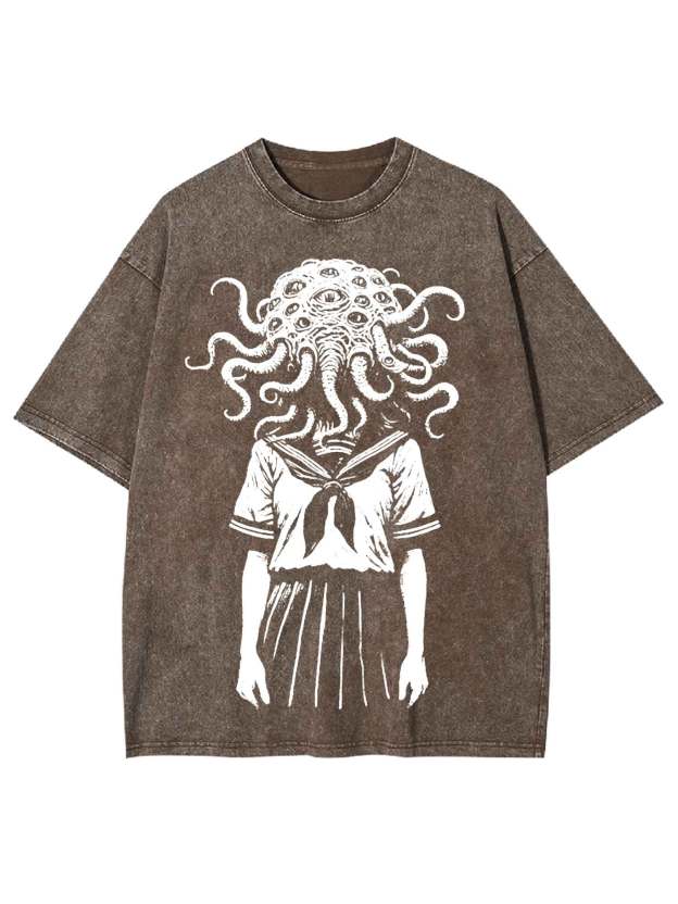 Tentacled Enigma Washed Tshirt