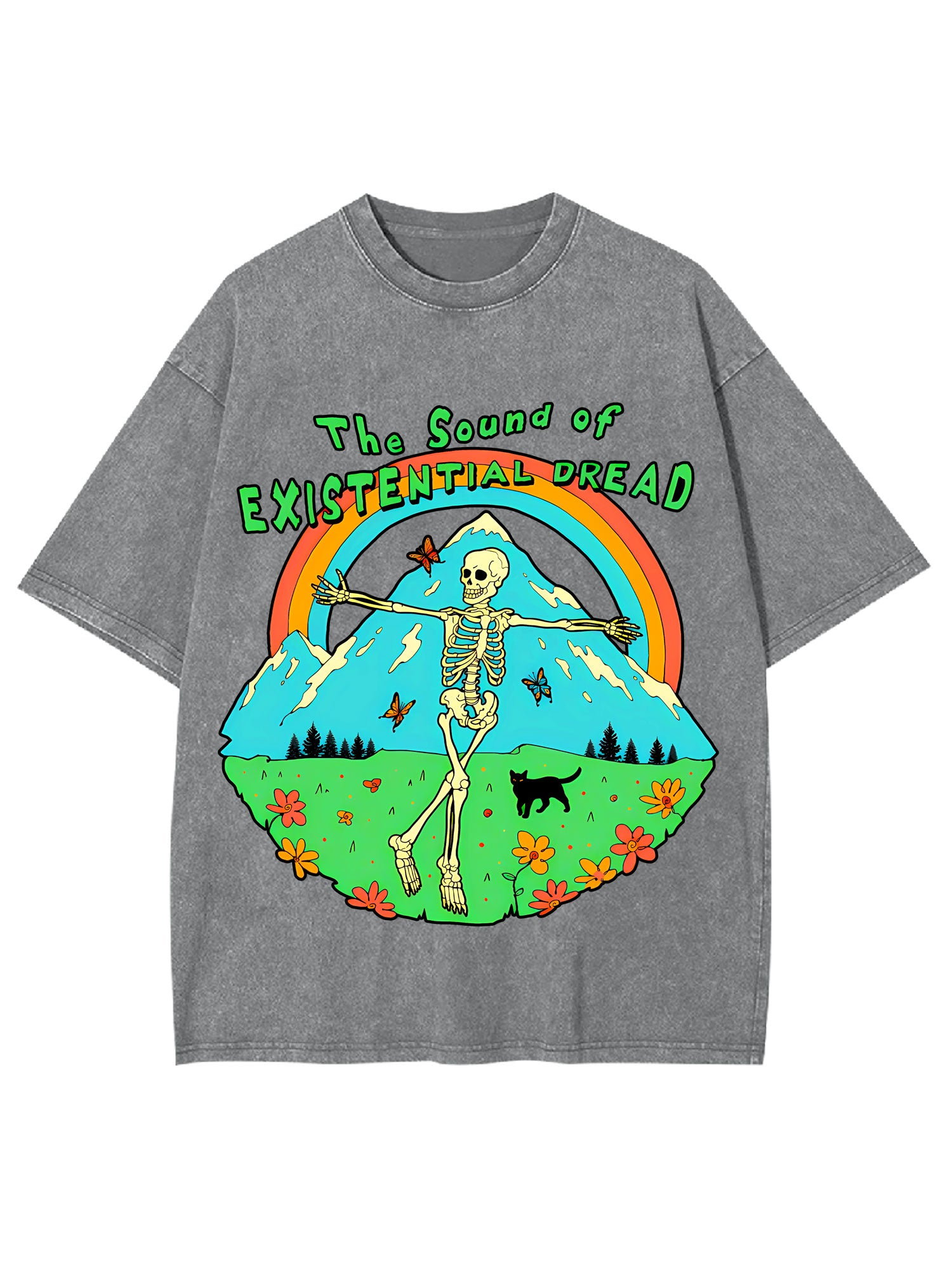 The Sound Of Existential Dread Washed Tshirt