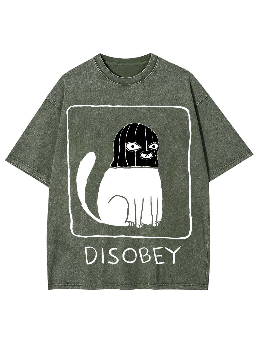 Disobey Washed Tshirt