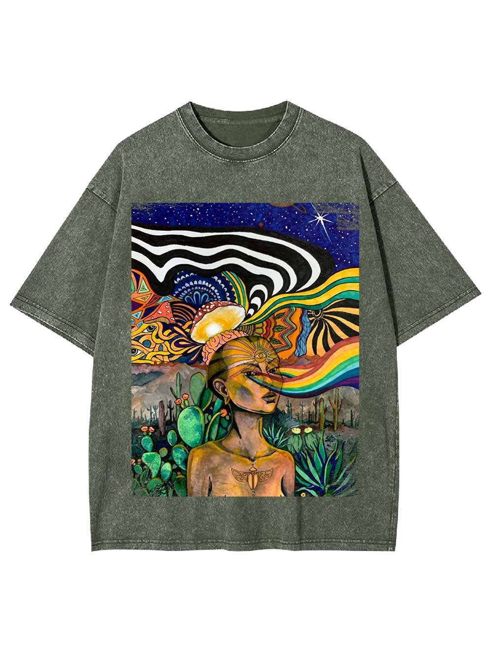 Awakening of the Mindscape Washed Tshirt