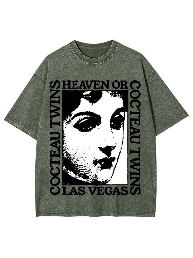 Heaven or Las Vegas Washed Tshirt