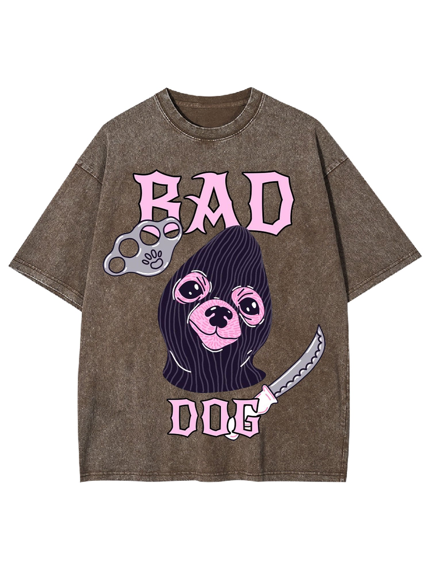 Bad Dog Washed Tshirt
