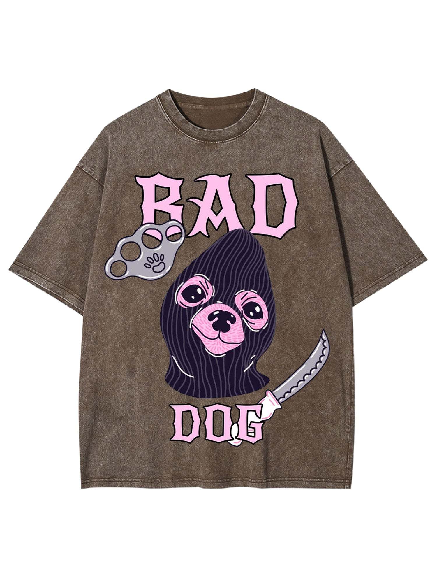 Bad Dog Washed Tshirt