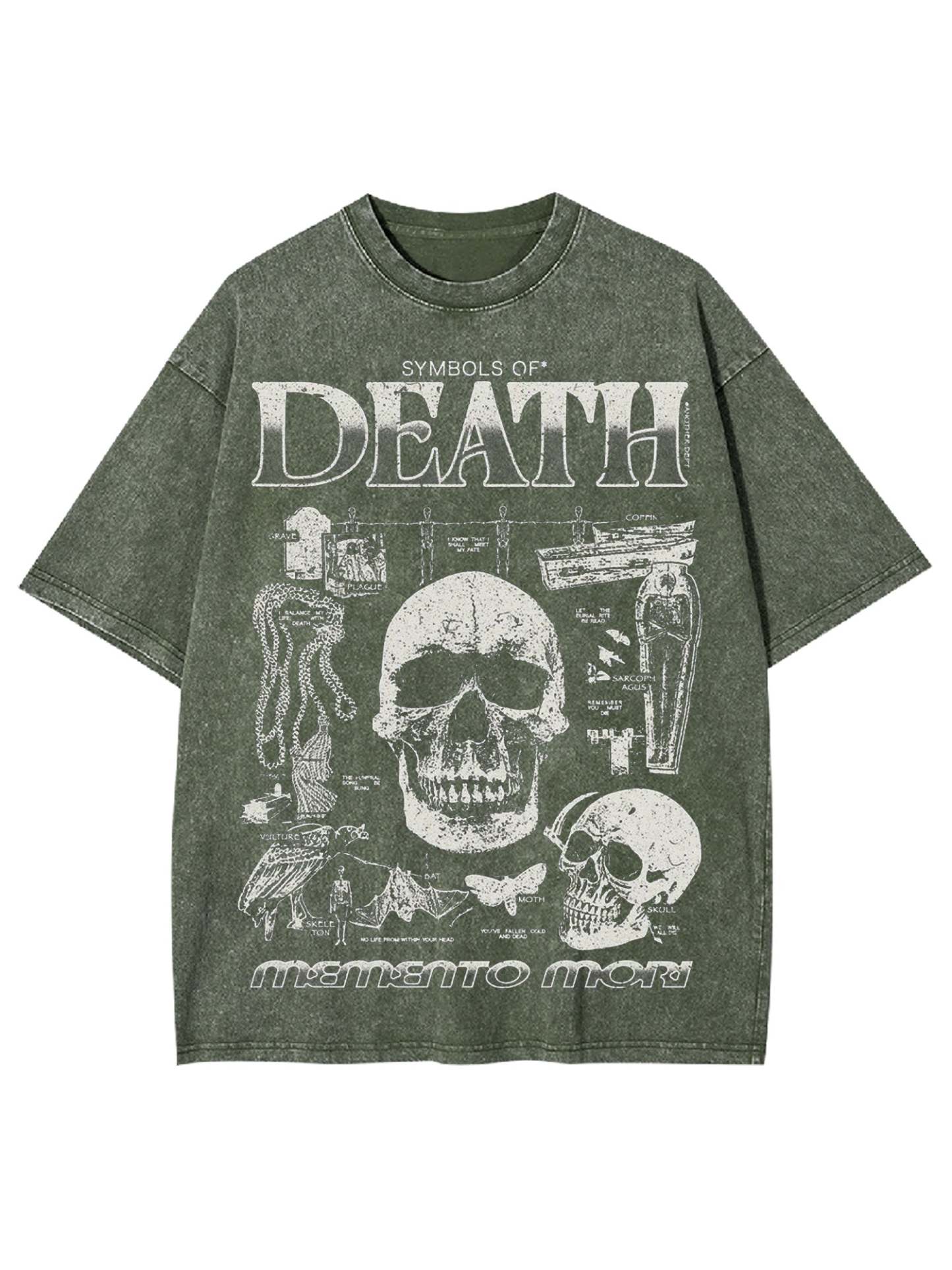 Remember You Will Die Washed Tshirt