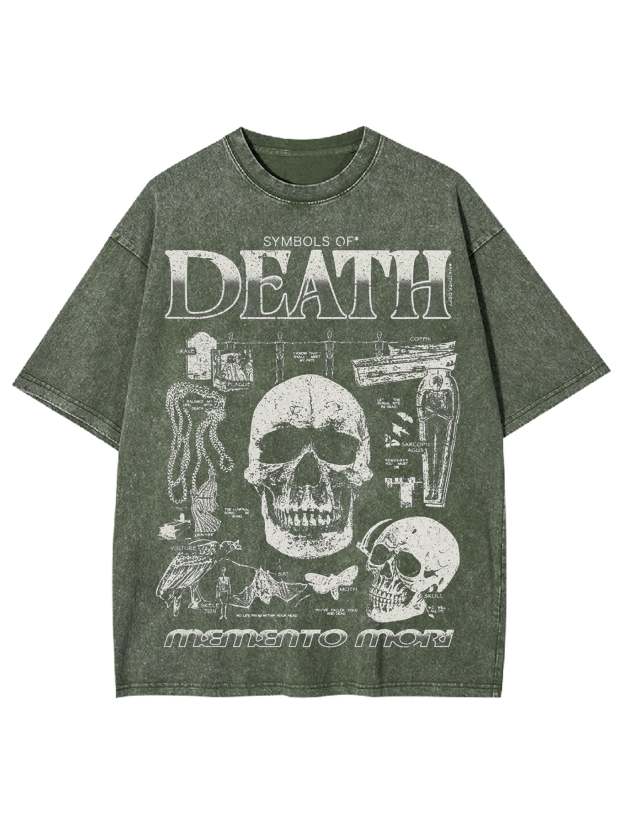 Remember You Will Die Washed Tshirt