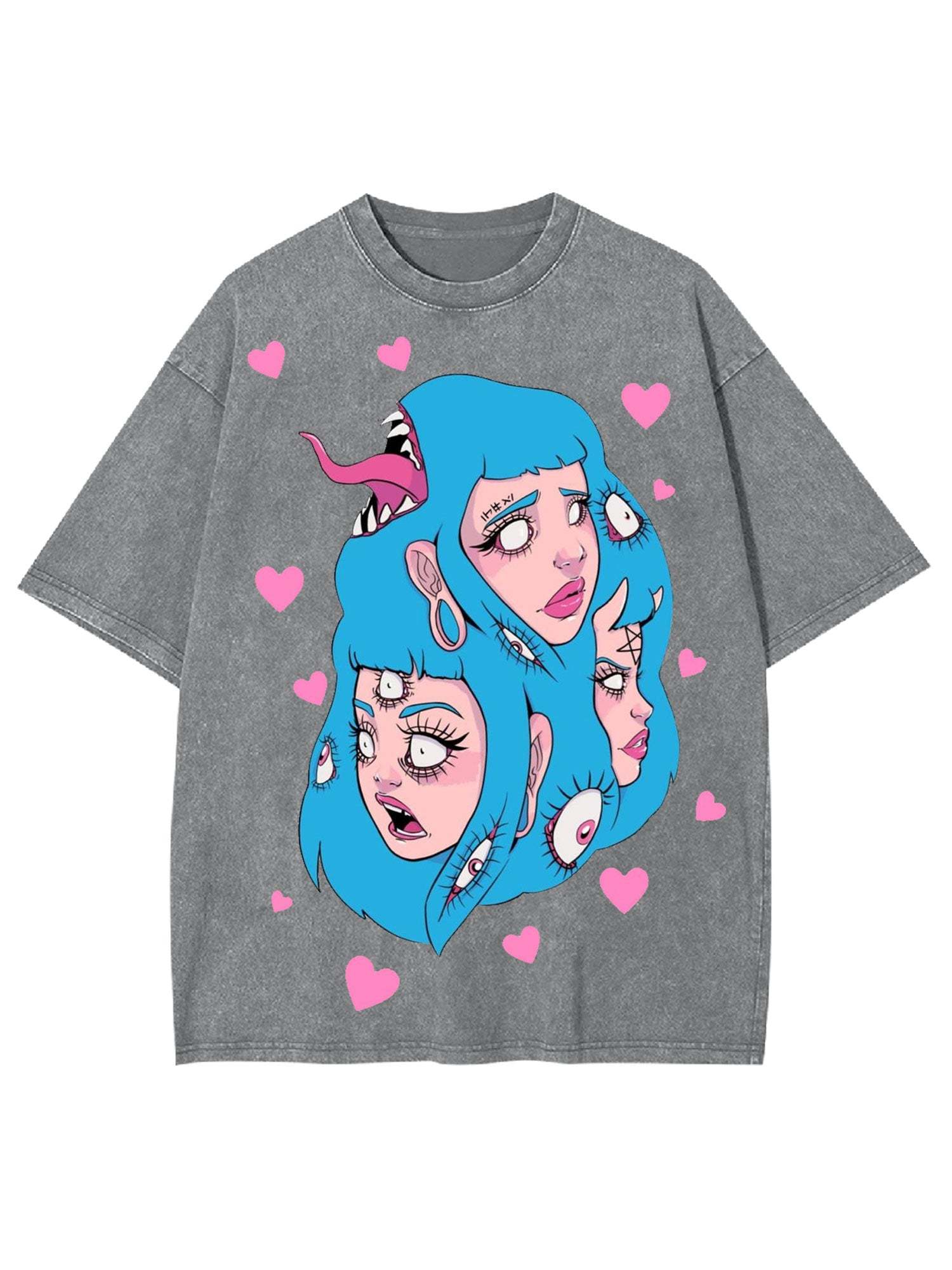 Love In The Air Washed Tshirt-ClassyOutlaw Sale