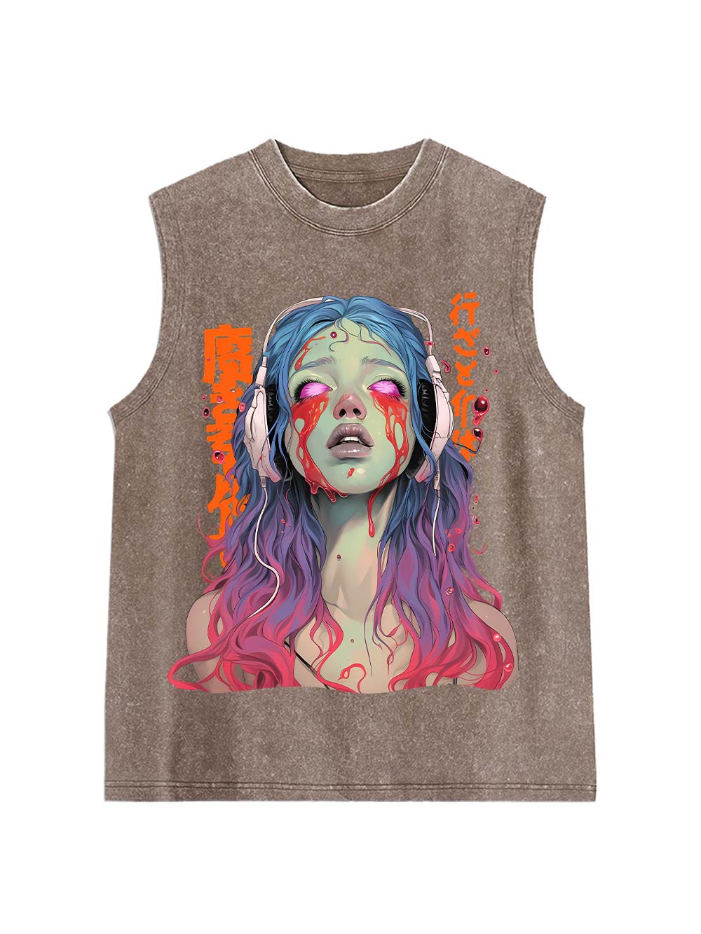 Ghost Song Washed Tank Top