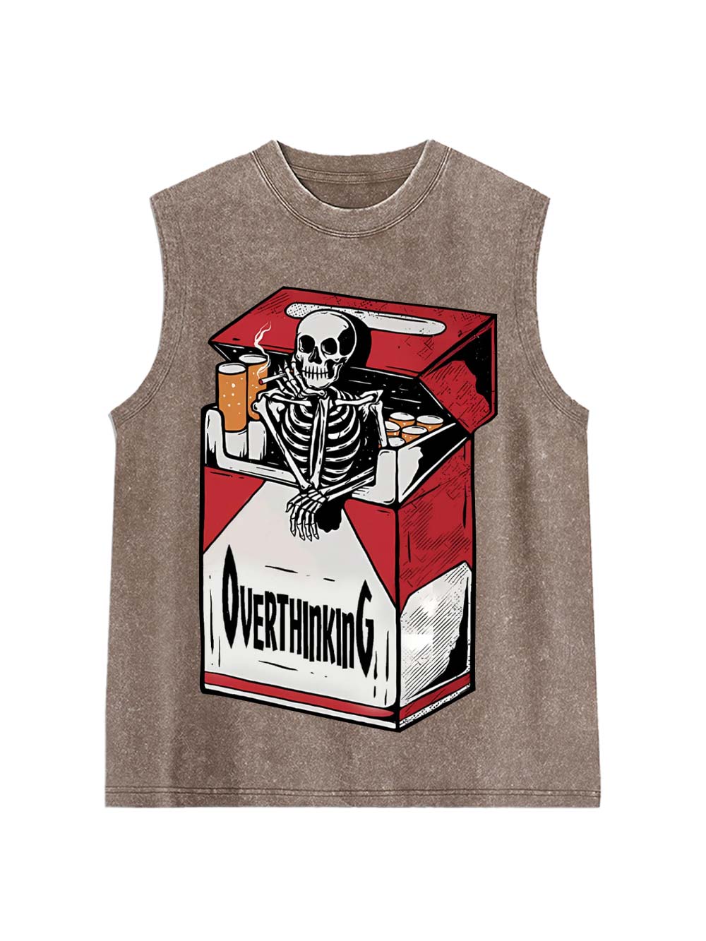 Overthinking Washed Tank Top
