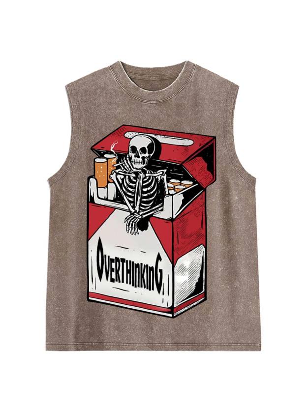 Overthinking Washed Tank Top