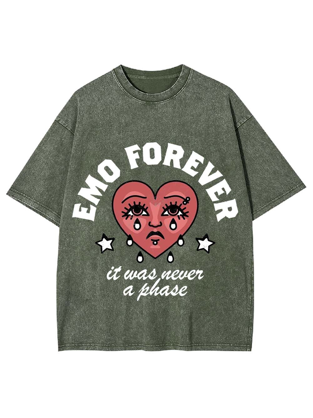 EMO FOREVER WASHED TSHIRT