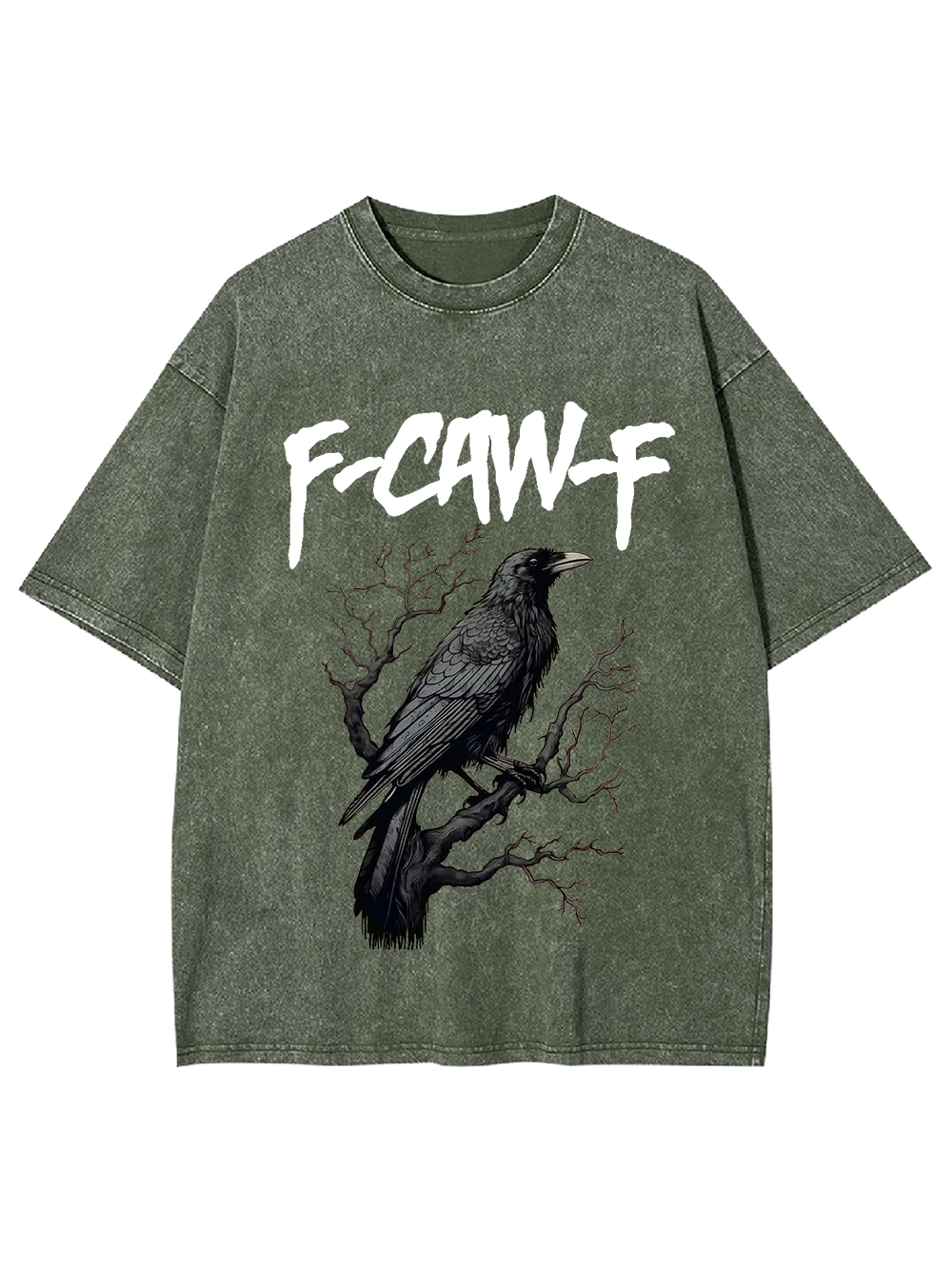 F-Caw-F Washed Tshirt