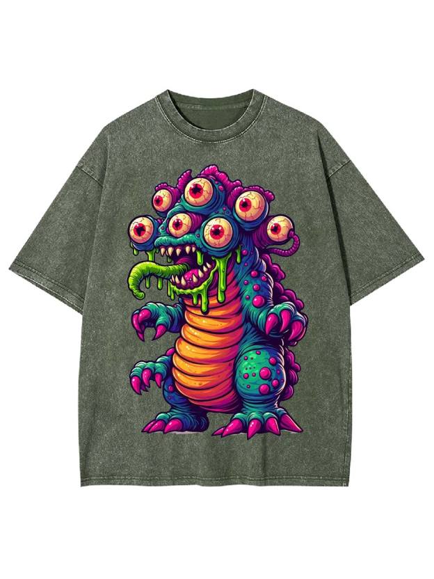 Monstrous MayhemWashed Tshirt