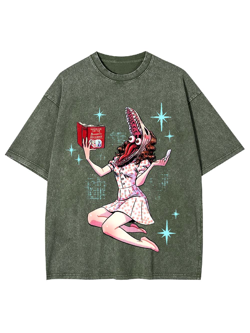 Guide to the Recently Deceased Washed Tshirt