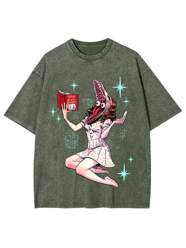 Guide to the Recently Deceased Washed Tshirt