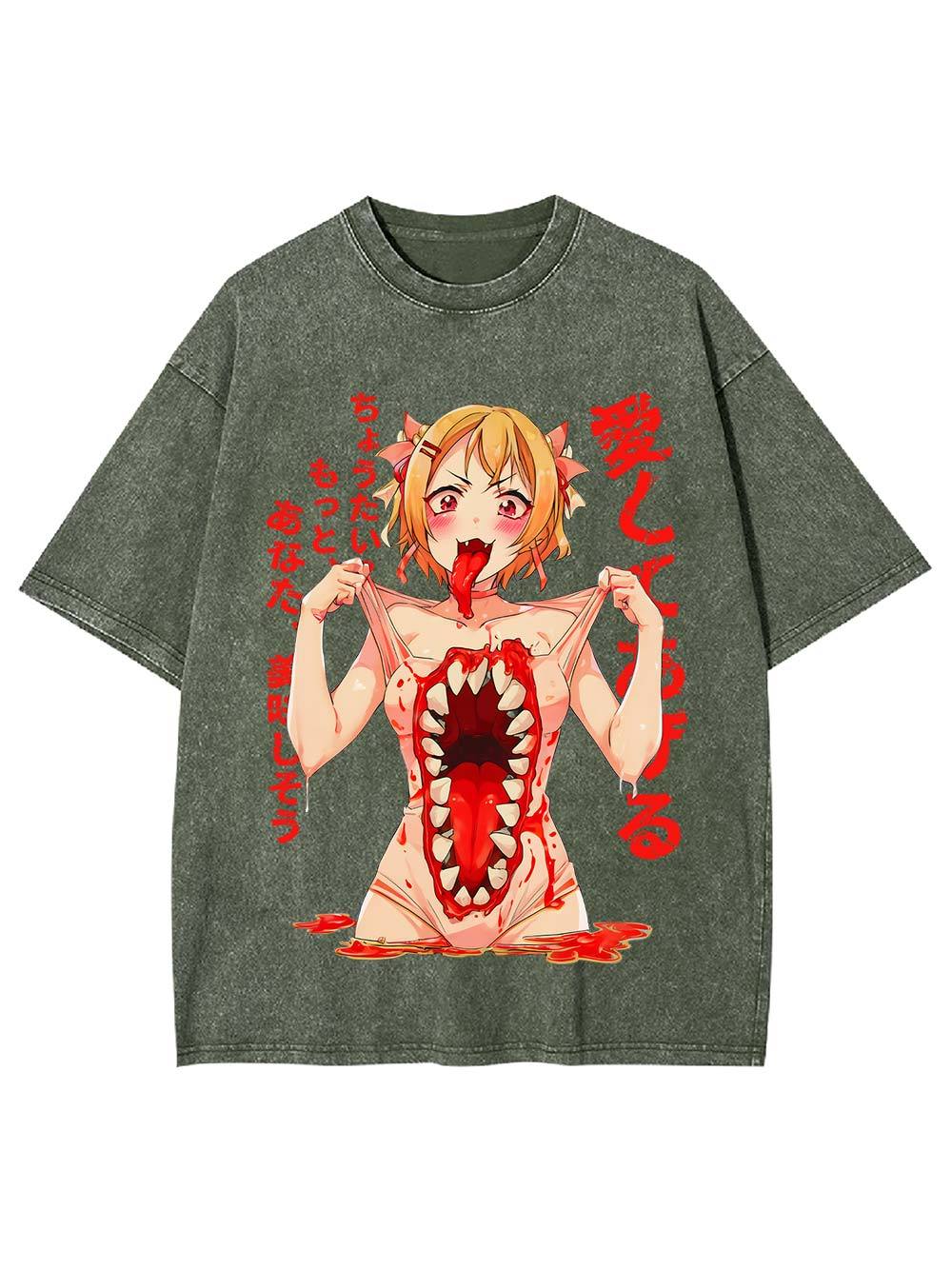 Love Devours All Washed Tshirt