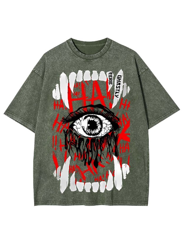 EYE OF MADNESS WASHED TSHIRT