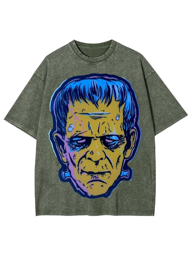 Retro Monster Washed Tshirt