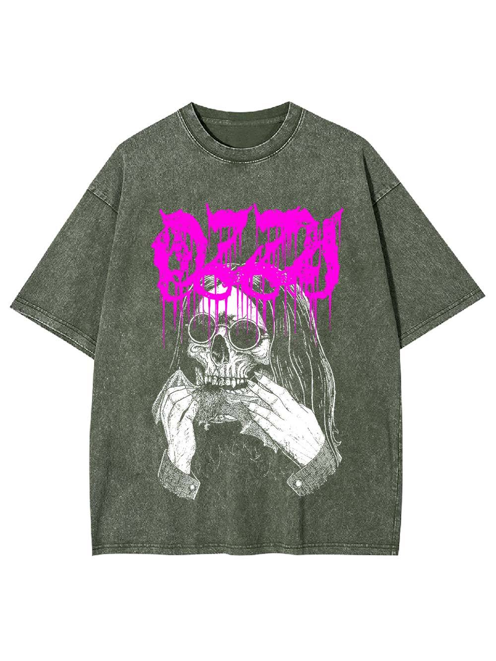 Prince of Darkness Washed Tshirt-ClassyOutlaw Sale