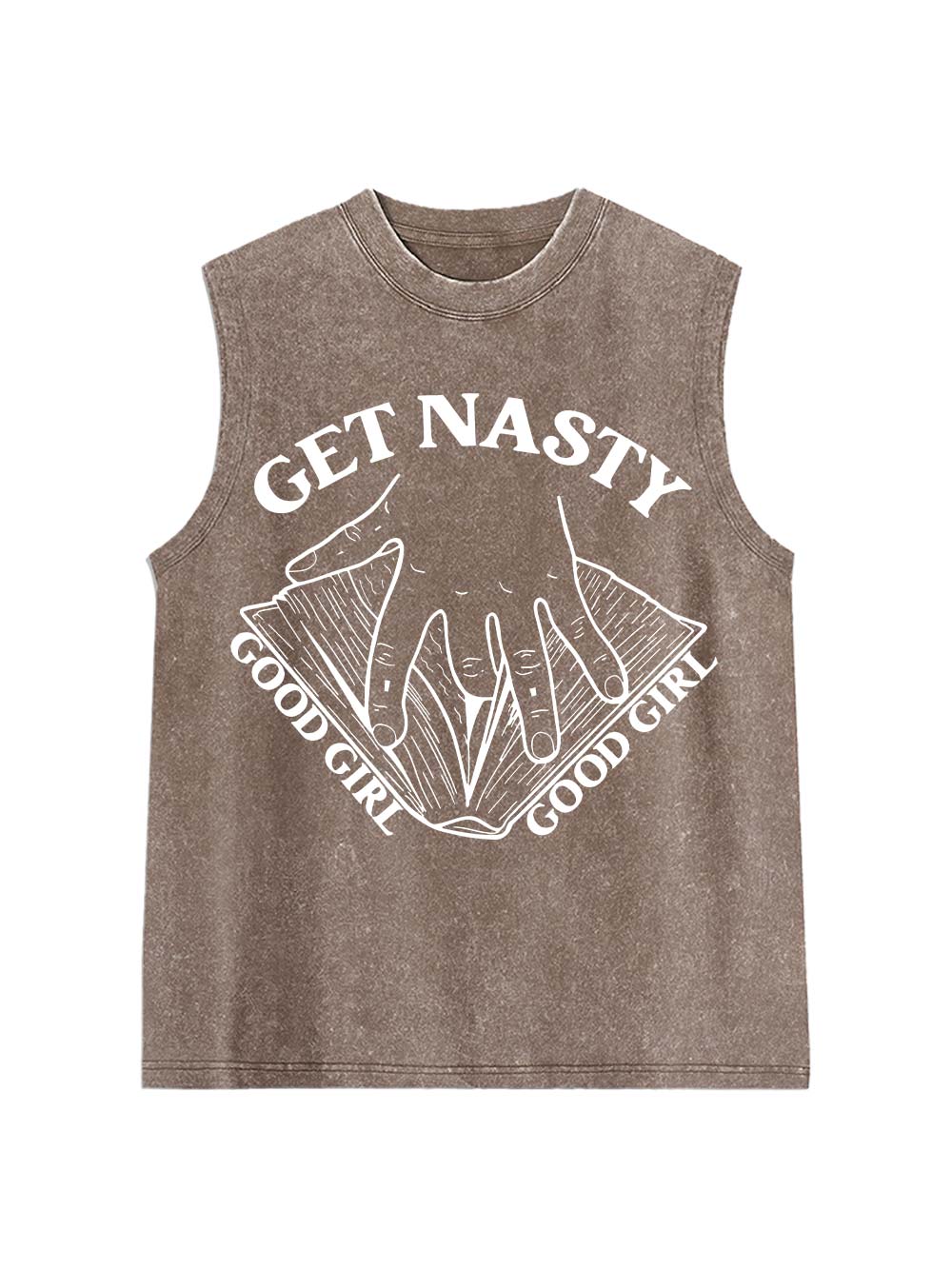 Get Nasty Good Girl Washed Tank Top