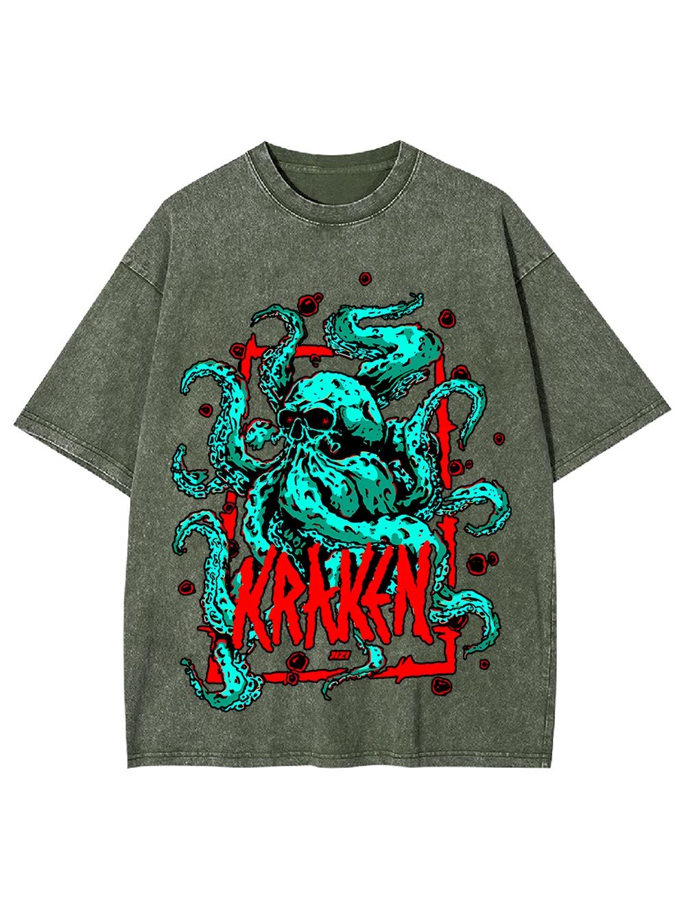 Kraken Washed Tshirt