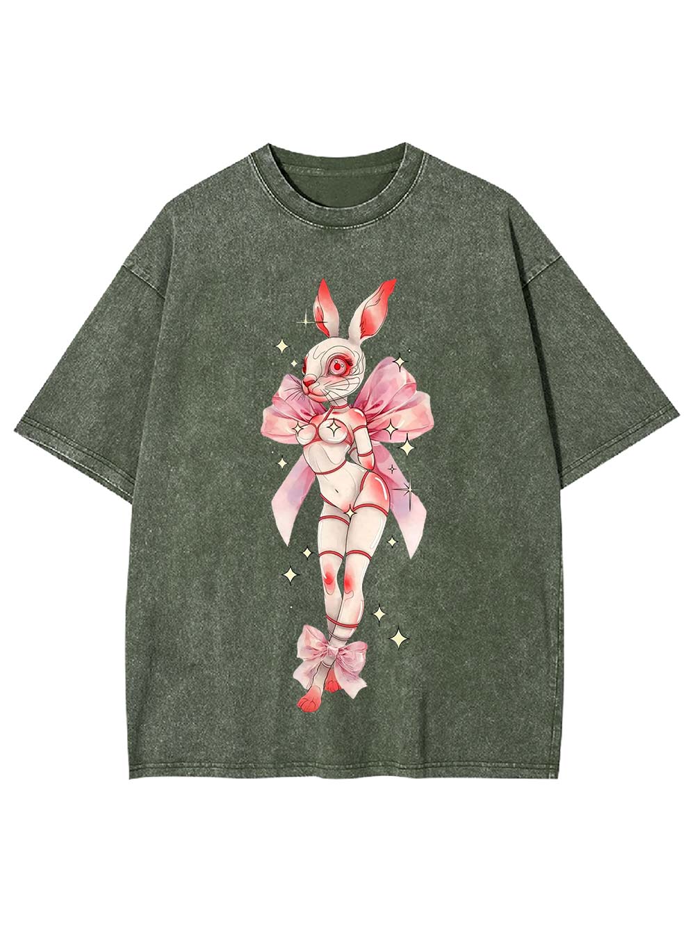 Enchanted Bunny Doll Washed Tshirt