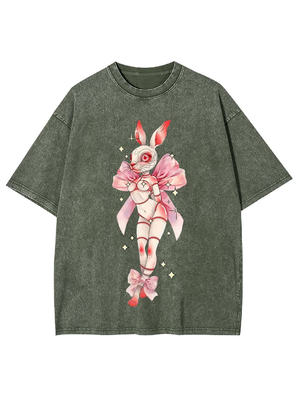 Enchanted Bunny Doll Washed Tshirt
