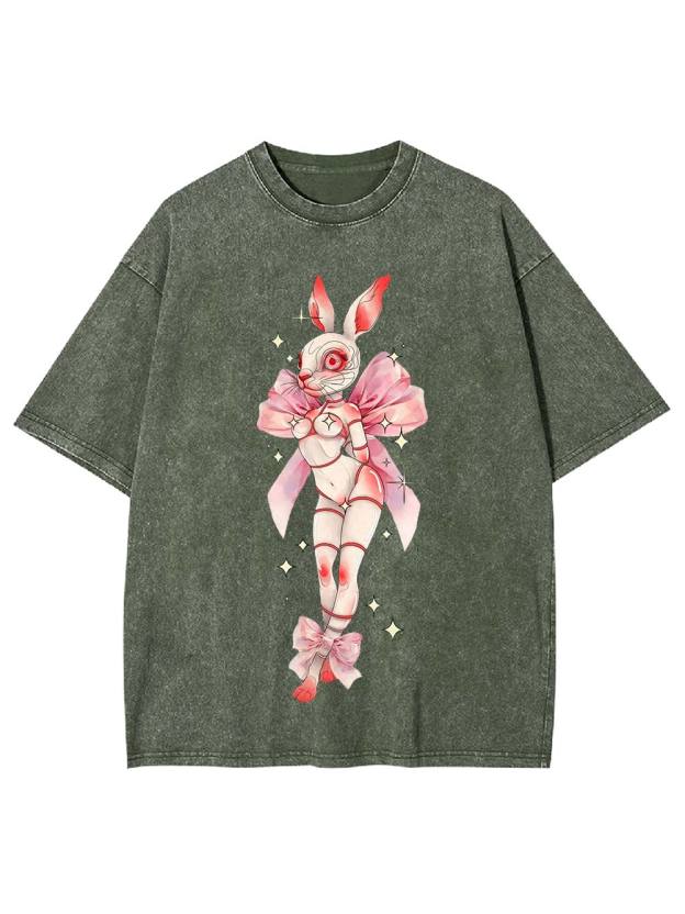 Enchanted Bunny Doll Washed Tshirt