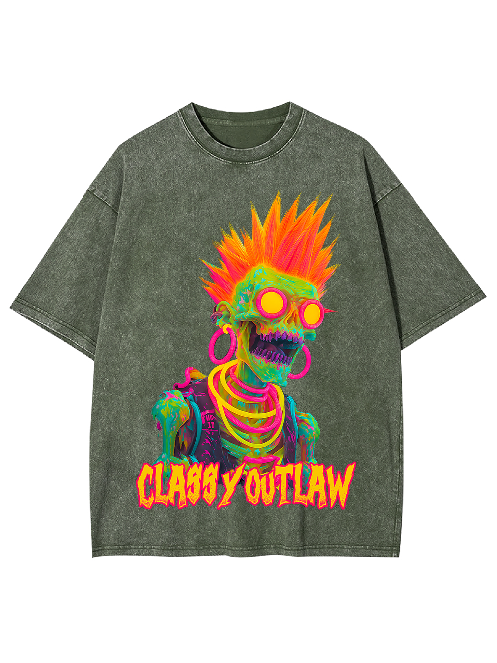 Classy Outlaw Washed Tshirt