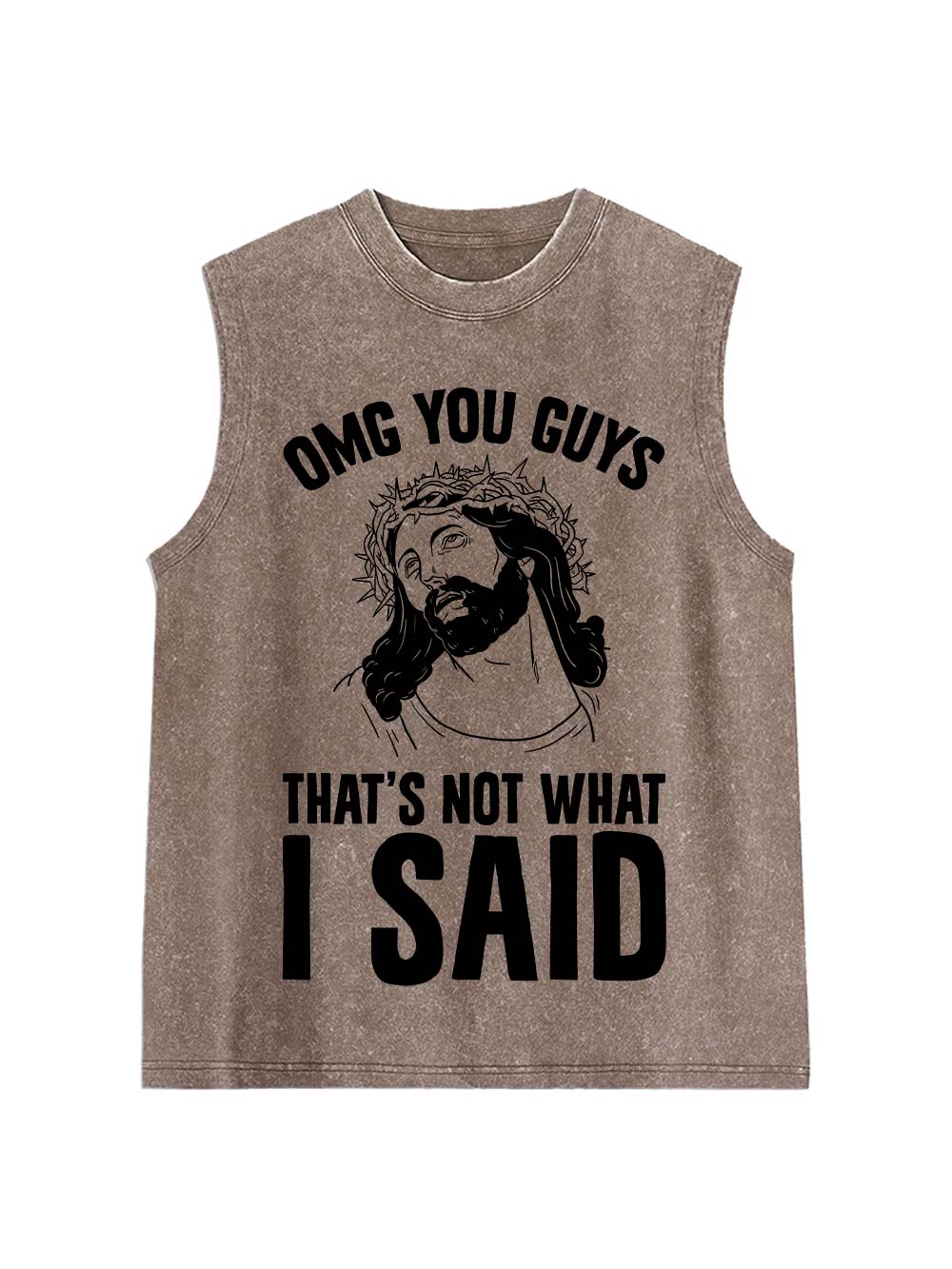 Omg You Guys That's Not What I Sad Washed Tank Top