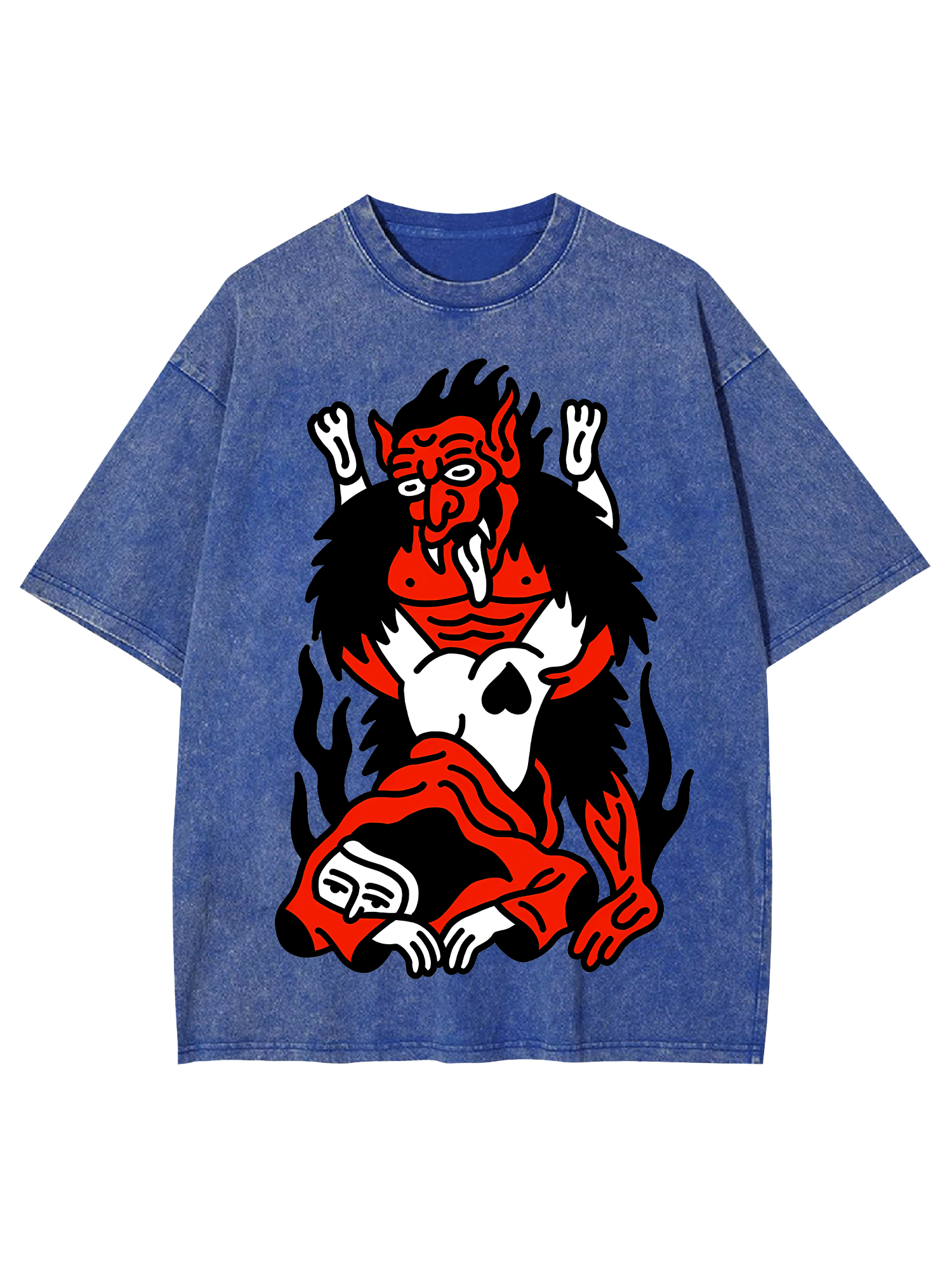 THE DEVIL'S EMBRACE WASHED TSHIRT