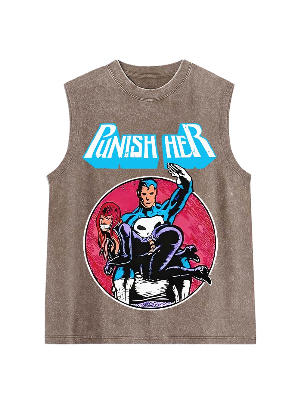 Punish Her Washed Tank Top