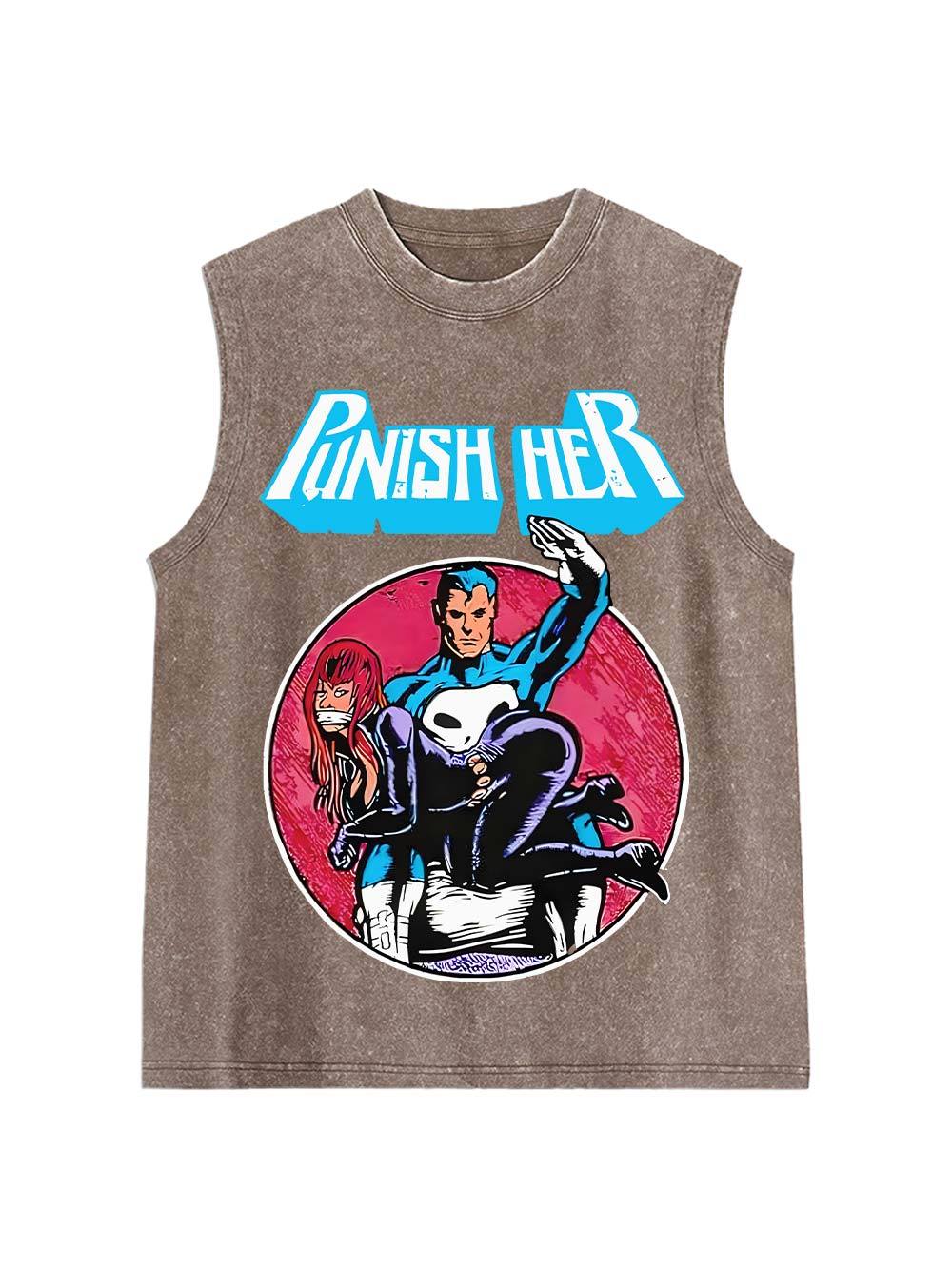 Punish Her Washed Tank Top